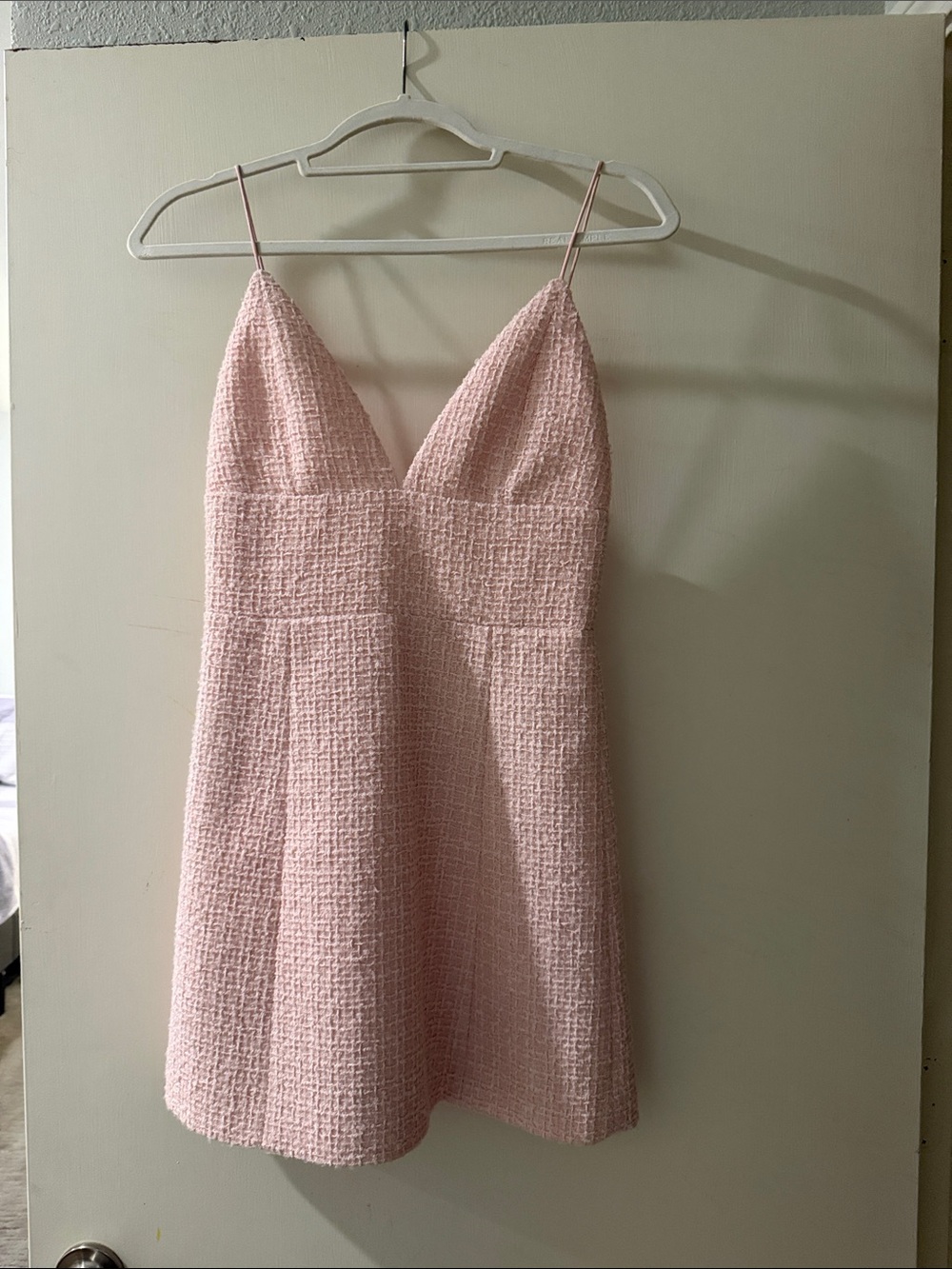Alice + Olivia Carli Tweed Mini Dress